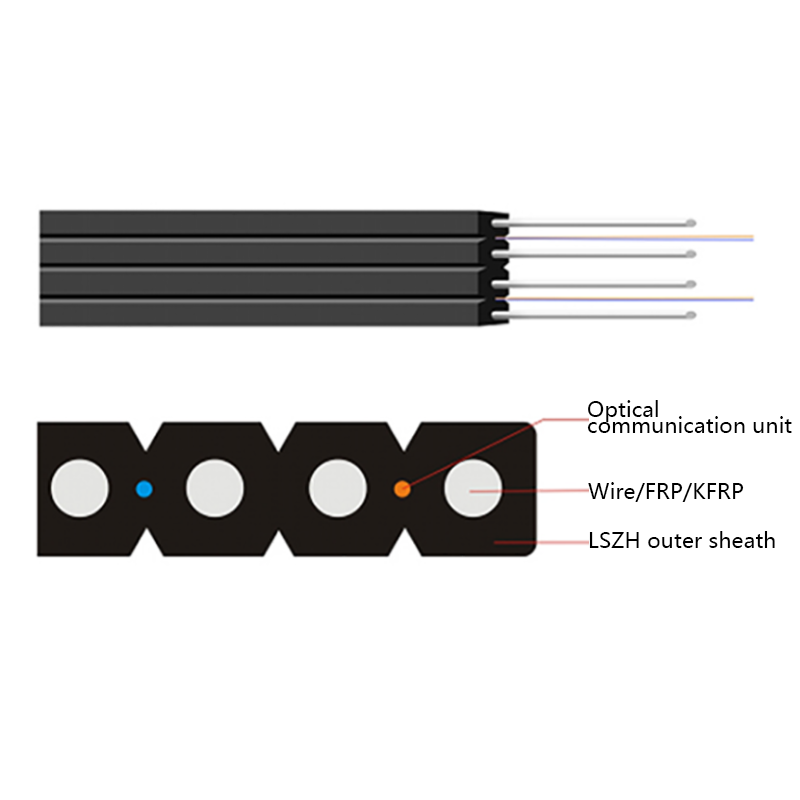 FTTH Dupla Butterfly optikai kábel